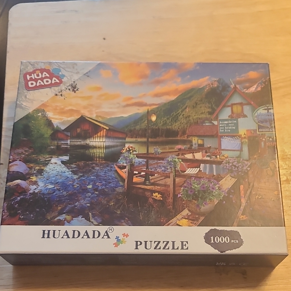 Scenic Landscape Puzzle 1000 Pieces Multicolor